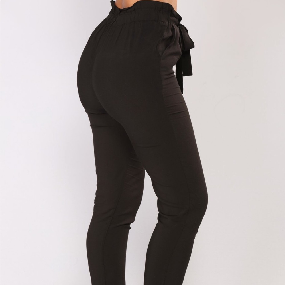 Classic Paper Bag Waist Pants